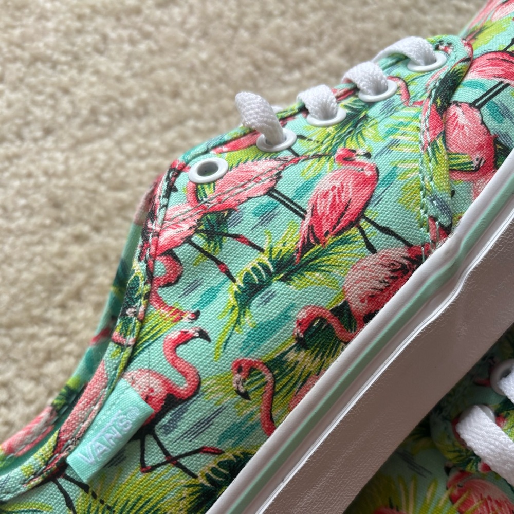 Vans Tropical Flamingo Canvas Shoes